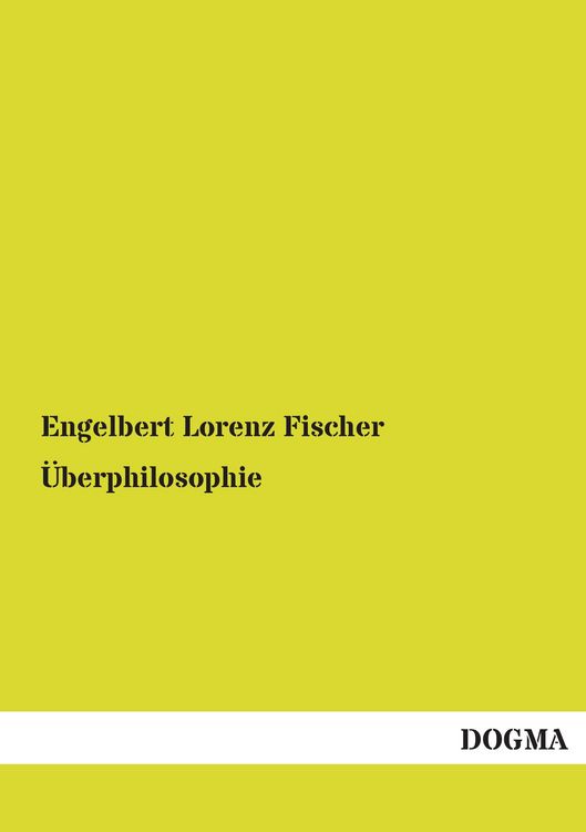 Produktbild: &Uuml;berphilosophie