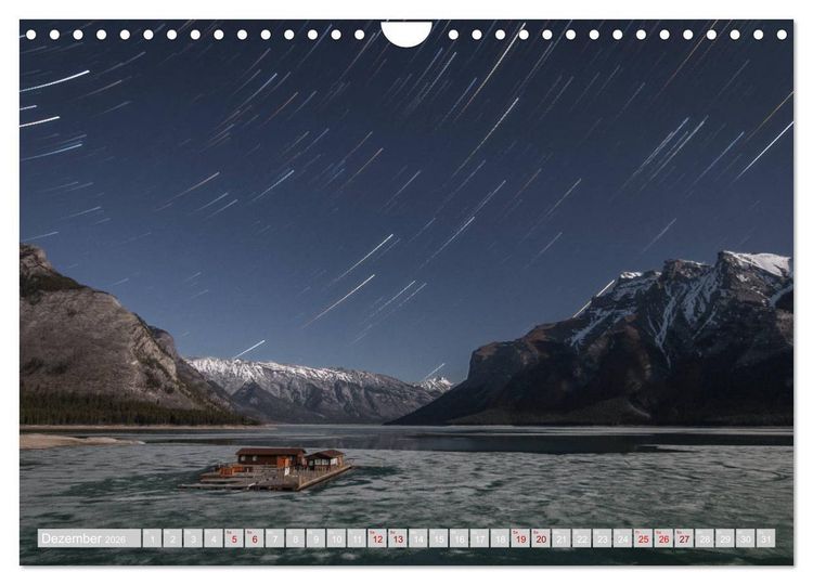Produktbild: Die kanadischen Rockies (Wandkalender 2026 DIN A4 quer), CALVENDO Monatskalender