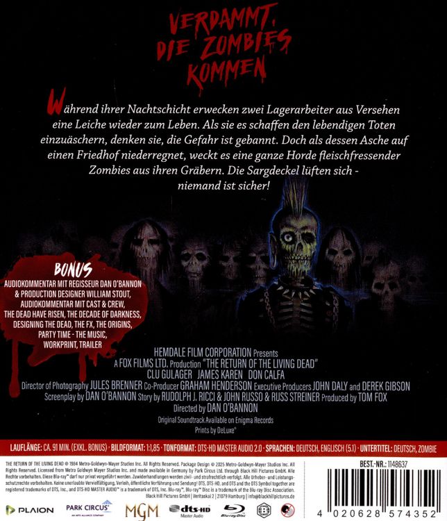 Produktbild: Verdammt, die Zombies kommen