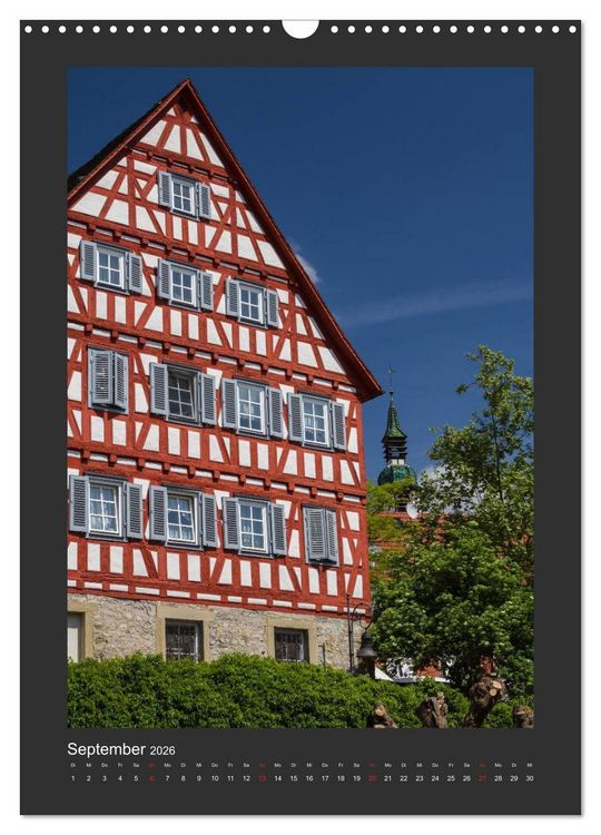 Produktbild: Waiblingen - Spaziergang durch die Altstadt (Wandkalender 2026 DIN A3 hoch), CALVENDO Monatskalender