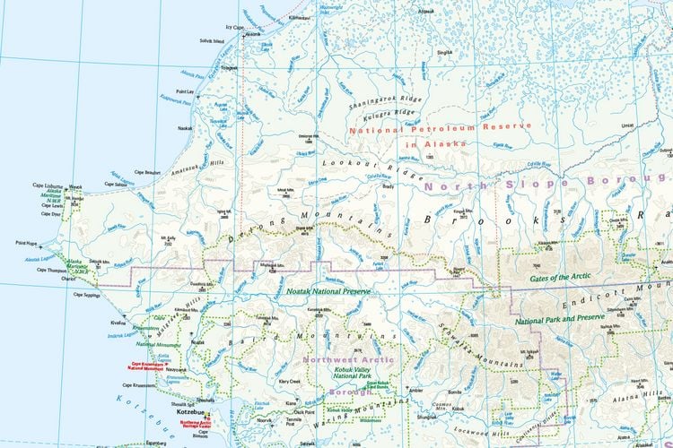 Produktbild: Reise Know-How Landkarte USA 11, Alaska (1:2.000.000)