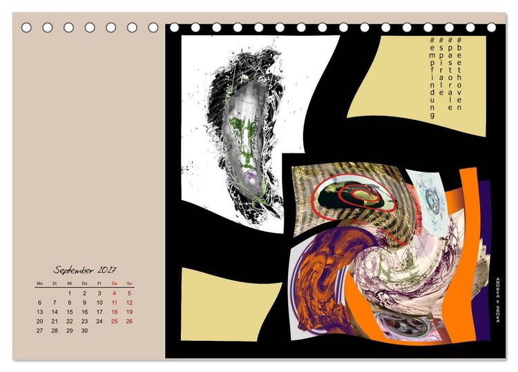 Produktbild: Beethoven - Pastorale im Aufbruch (Tischkalender 2027 DIN A5 quer), CALVENDO Monatskalender