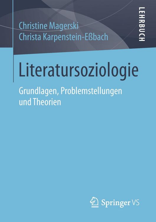 Produktbild: Literatursoziologie