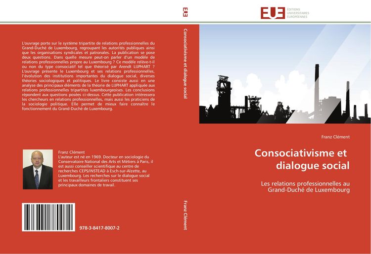 Produktbild: Consociativisme et dialogue social