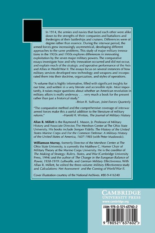 Produktbild: Military Innovation in the Interwar Period