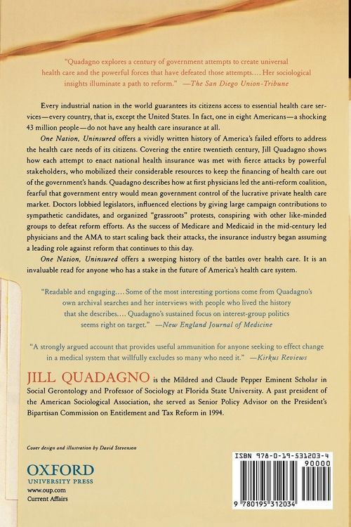 Produktbild: One Nation, Uninsured