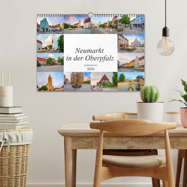 Produktbild: Neumarkt in der Oberpfalz Impressionen (Wandkalender 2026 DIN A3 quer), CALVENDO Monatskalender