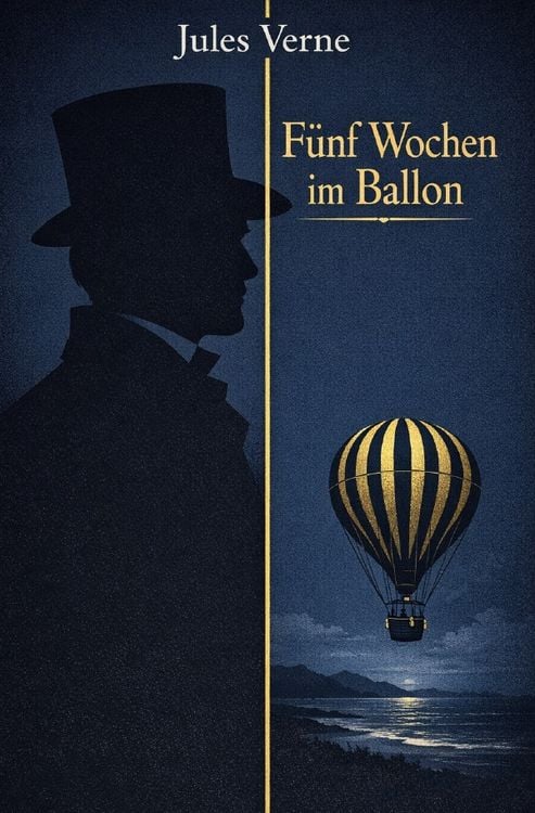 Produktbild: Literarisches Gold / F&uuml;nf Wochen im Ballon