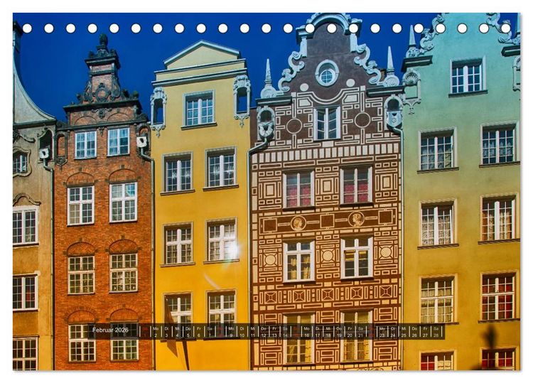 Produktbild: Polnische Bernsteink&uuml;ste (Tischkalender 2026 DIN A5 quer), CALVENDO Monatskalender