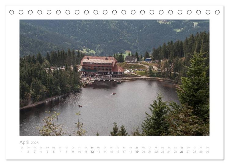 Produktbild: Die n&ouml;rdliche Ortenau (Tischkalender 2026 DIN A5 quer), CALVENDO Monatskalender