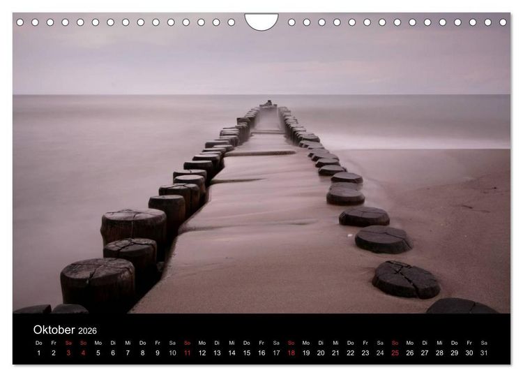 Produktbild: Traumhafte Ostseek&uuml;ste (Wandkalender 2026 DIN A4 quer), CALVENDO Monatskalender