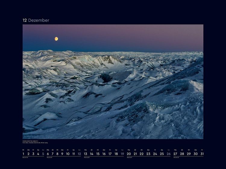 Produktbild: Eiswelten - KUNTH Wandkalender 2027