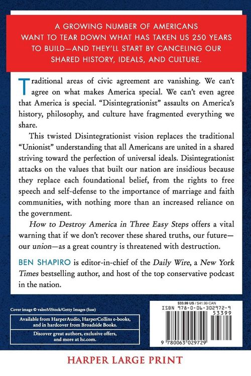 Produktbild: How to Destroy America in Three Easy Steps LP