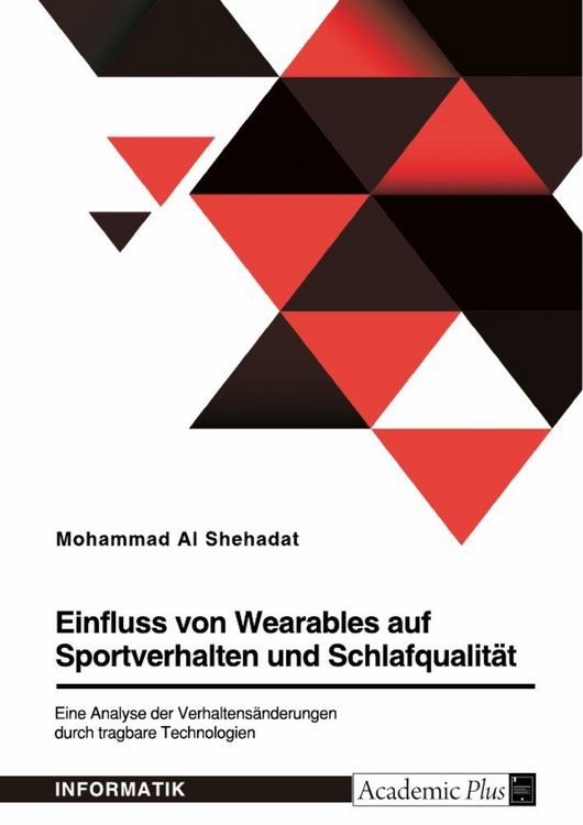 Produktbild: Einfluss von Wearables auf Sportverhalten und Schlafqualit&auml;t