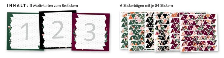 Produktbild: Stickern nach Zahlen Zauberwald
