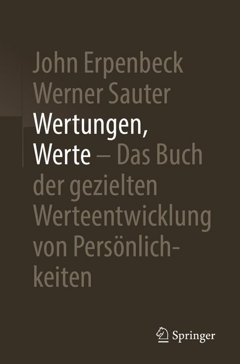 Produktbild: Wertungen, Werte - Das Buch der gezielten Werteentwicklung von Pers&ouml;nlichkeiten