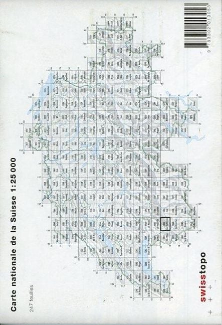 Produktbild: Swisstopo 1 : 25 000 Dent de Morcles