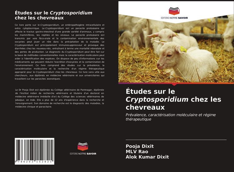 Produktbild: &Eacute;tudes sur le Cryptosporidium chez les chevreaux