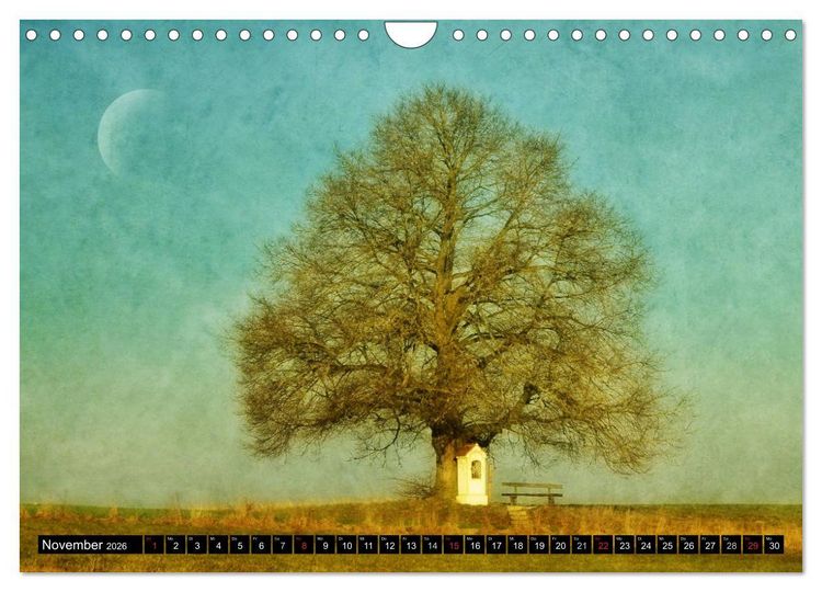 Produktbild: Traumwelten (Wandkalender 2026 DIN A4 quer), CALVENDO Monatskalender