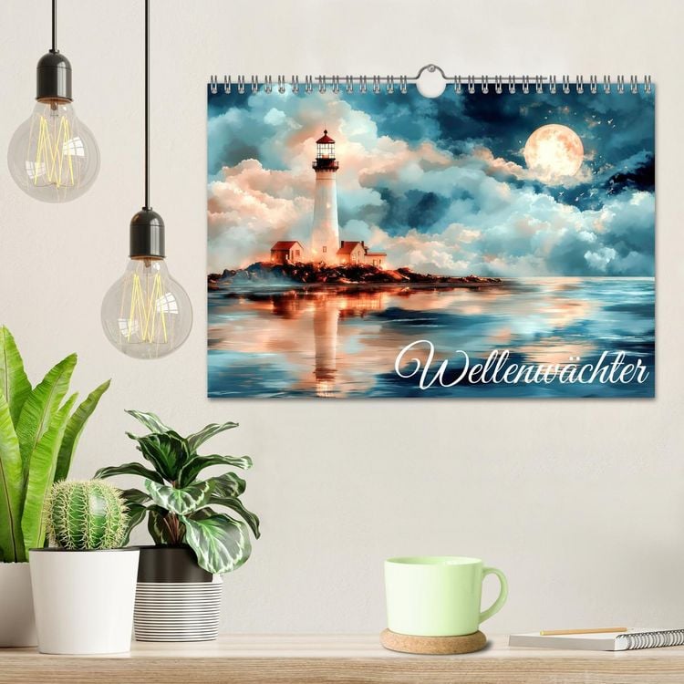 Produktbild: Wellenw&auml;chter (Wandkalender 2026 DIN A4 quer), CALVENDO Monatskalender