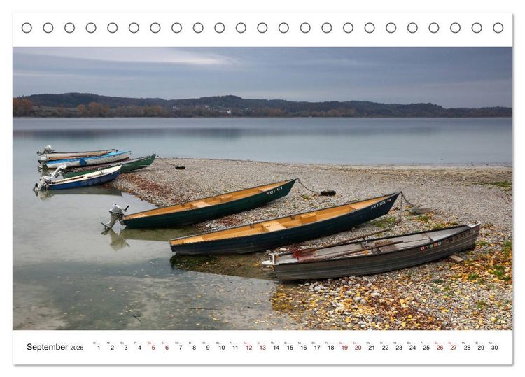 Produktbild: Hegau und See (Tischkalender 2026 DIN A5 quer), CALVENDO Monatskalender