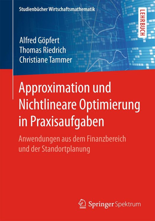 Produktbild: Approximation und Nichtlineare Optimierung in Praxisaufgaben