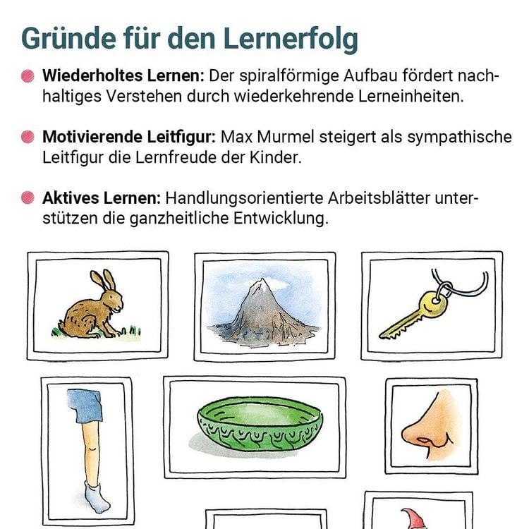 Produktbild: Max Murmel: Der Vorschulblock f&uuml;r einen guten Schulstart I