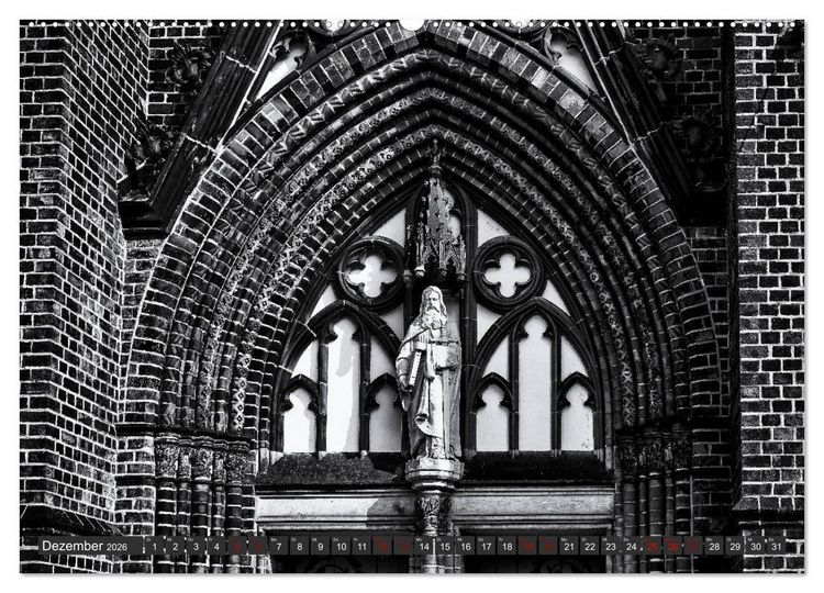 Produktbild: Ein Blick auf Schwerin (Wandkalender 2026 DIN A2 quer), CALVENDO Monatskalender