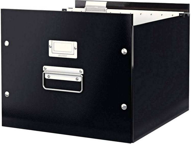 Produktbild: Leitz H&auml;ngemappenbox 6046-00-95 Schwarz 1St.