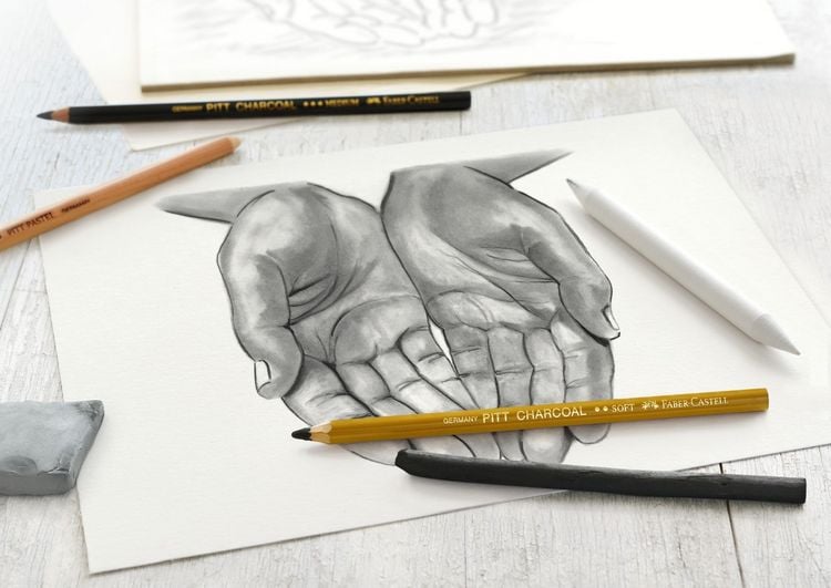 Produktbild: Faber-Castell Kohle Zeichenset