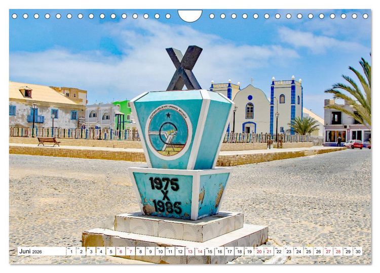 Produktbild: Boa Vista - die drittgr&ouml;&szlig;te Kapverdische Insel (Wandkalender 2026 DIN A4 quer), CALVENDO Monatskalender