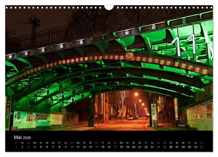 Produktbild: Ruhrlights II - Nachtlichter des Ruhrgebietes (Wandkalender 2026 DIN A3 quer), CALVENDO Monatskalender