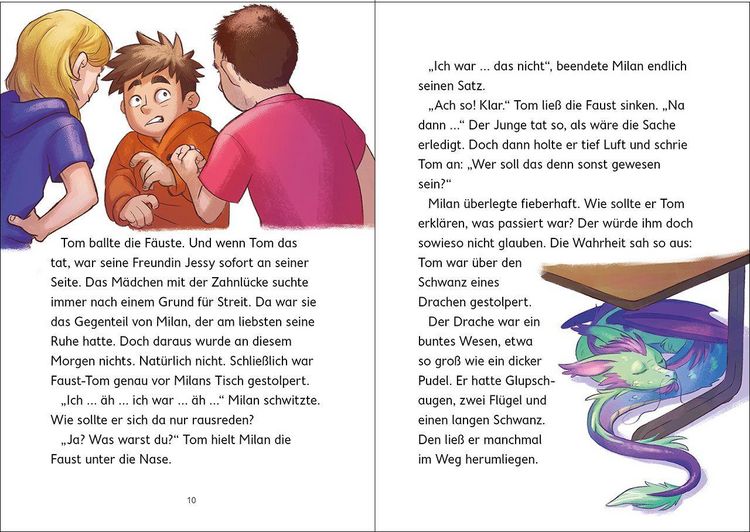 Produktbild: Drachenschule Nebelsturm (Band 1) - Im Sturzflug ins Abenteuer