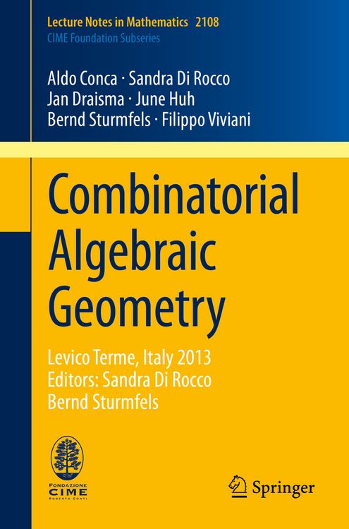 Produktbild: Combinatorial Algebraic Geometry