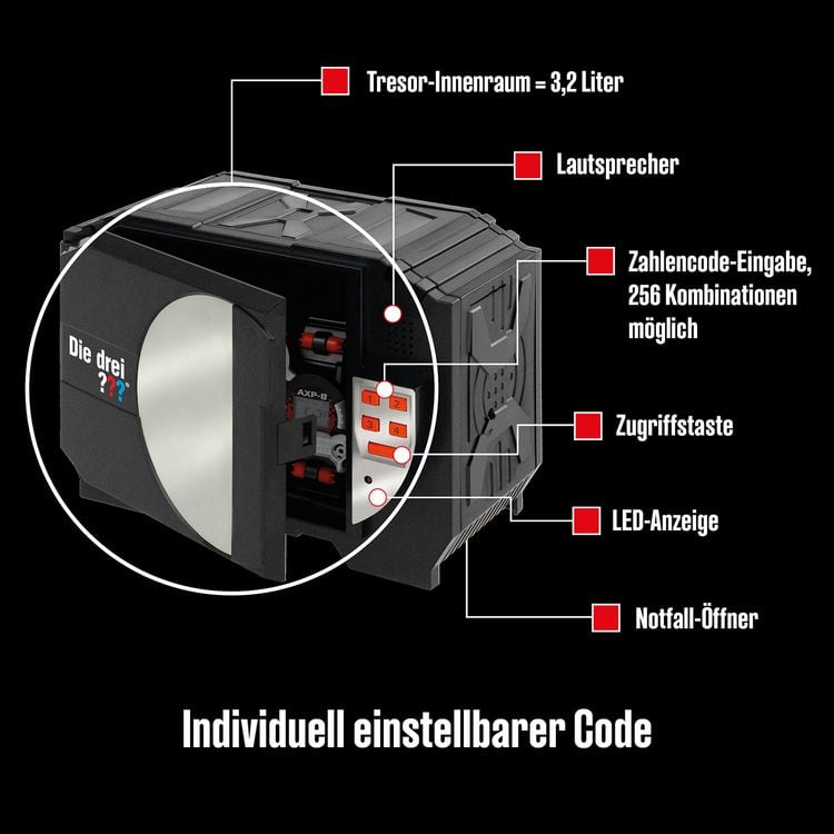 Produktbild: Die drei ??? Digitaler Tresor