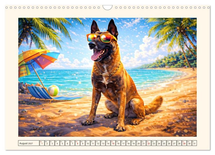 Produktbild: Aufgepasst (Wandkalender 2027 DIN A3 quer), CALVENDO Monatskalender