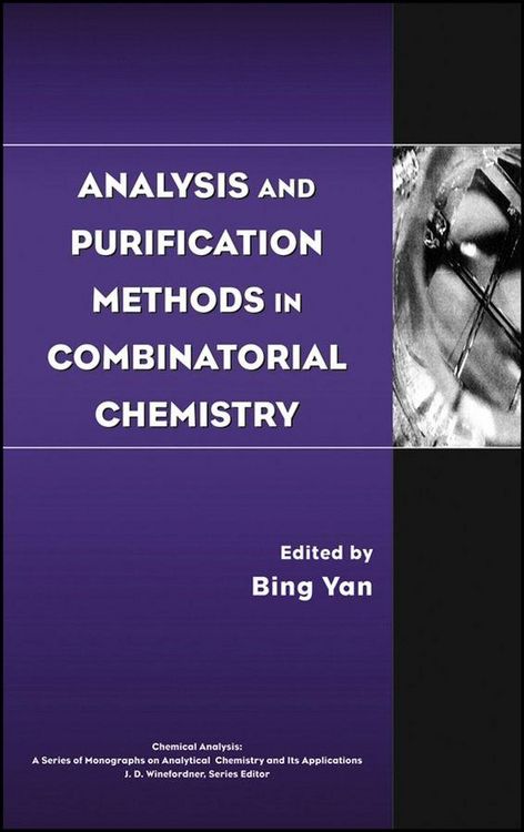 Produktbild: Analysis and Purification Methods in Combinatorial Chemistry