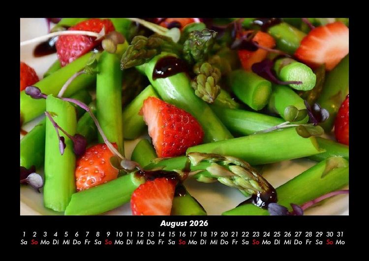 Produktbild: Obstkalender 2026 Fotokalender DIN A3