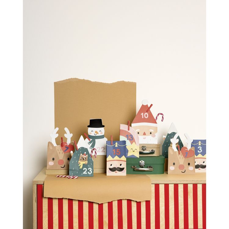 Produktbild: Adventskalender Santa & Friends