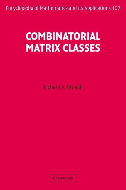 Produktbild: Combinatorial Matrix Classes