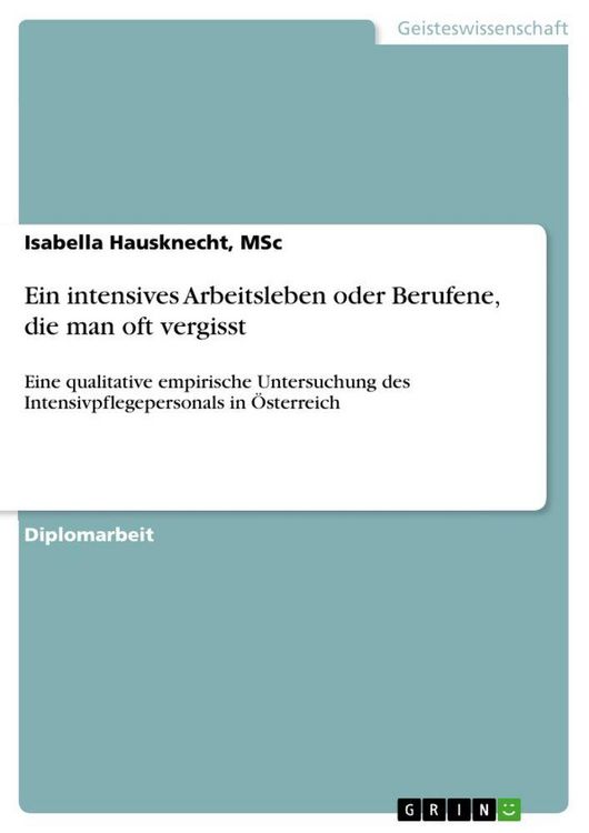 Produktbild: Ein intensives Arbeitsleben oder Berufene, die man oft vergisst