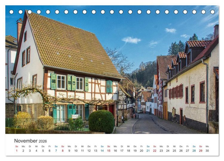 Produktbild: Weinheim - Eine Perle an der Bergstra&szlig;e (Tischkalender 2026 DIN A5 quer), CALVENDO Monatskalender
