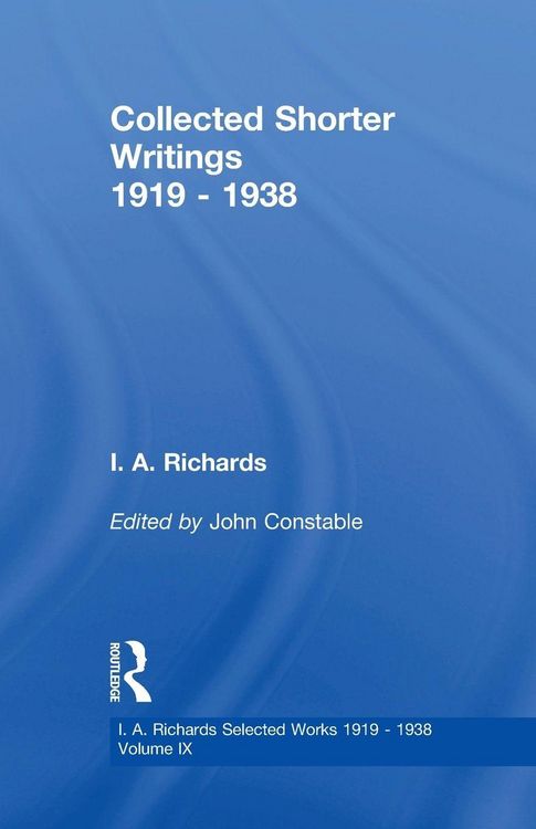 Produktbild: Collected Shorter Writings V9