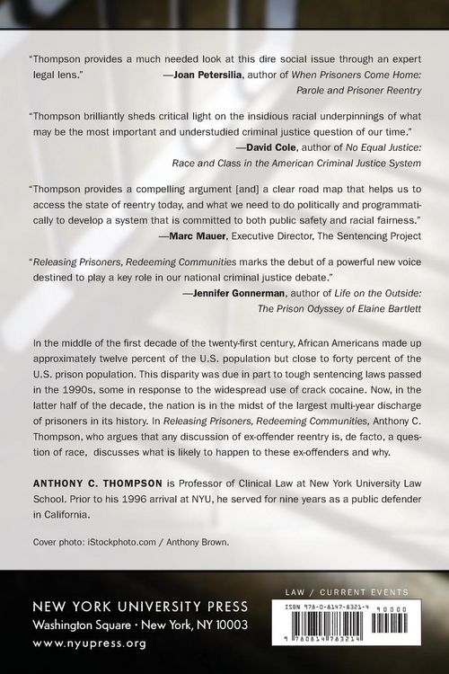 Produktbild: Releasing Prisoners, Redeeming Communities