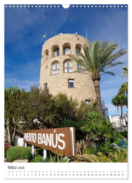 Produktbild: Marbella - Die Costa del Sol in Hochform (Wandkalender 2026 DIN A3 hoch), CALVENDO Monatskalender