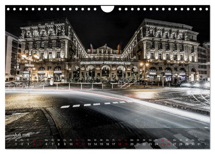 Produktbild: Frankfurt city view (Wandkalender 2026 DIN A4 quer), CALVENDO Monatskalender
