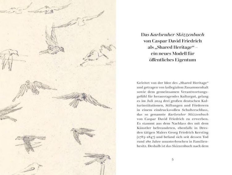 Produktbild: Caspar David Friedrich. Karlsruher Skizzenbuch