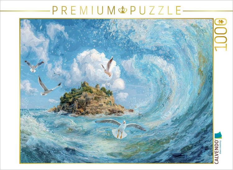 Produktbild: CALVENDO Puzzle Am Wasser | 1000 Teile Lege-Gr&ouml;&szlig;e 64x48cm Foto-Puzzle f&uuml;r gl&uuml;ckliche Stunden