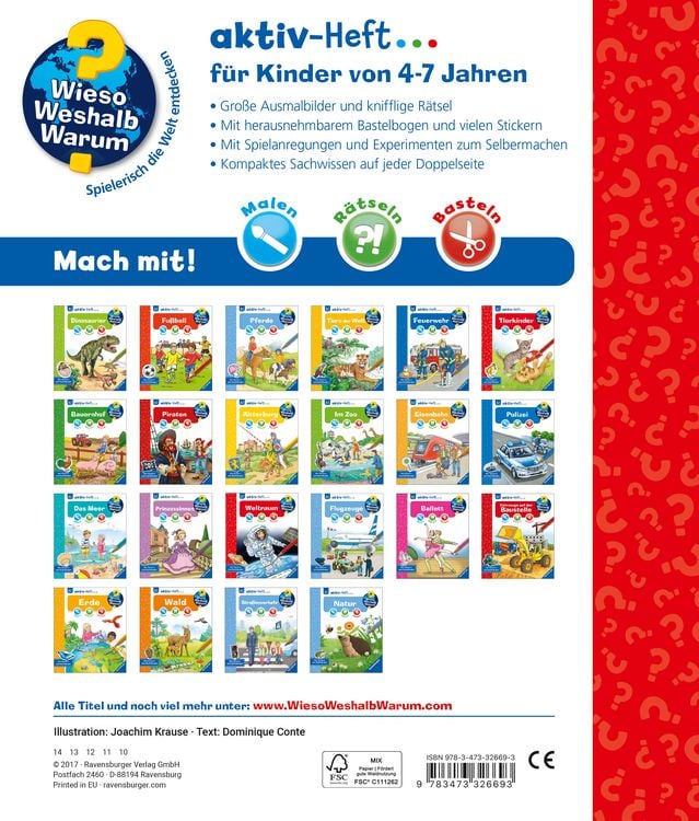 Wieso? Weshalb? Warum? aktiv-Heft - Weltraum