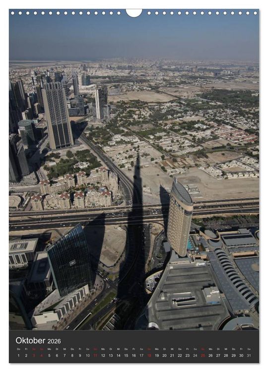 Produktbild: Dubai (Wandkalender 2026 DIN A3 hoch), CALVENDO Monatskalender